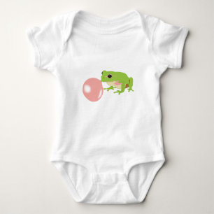 Body Para Bebê Bolha de Sapo de Goma de Bubble