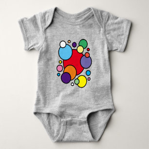 Body Para Bebê Bolhas de Bebê Onsie T-Shirt