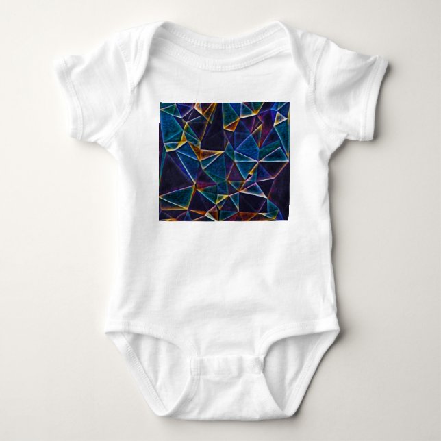 Body Para Bebê Bolhas Quebradas  (Frente)