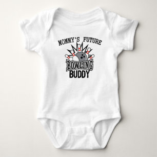 Body Para Bebê Boliche Futura Mamãe