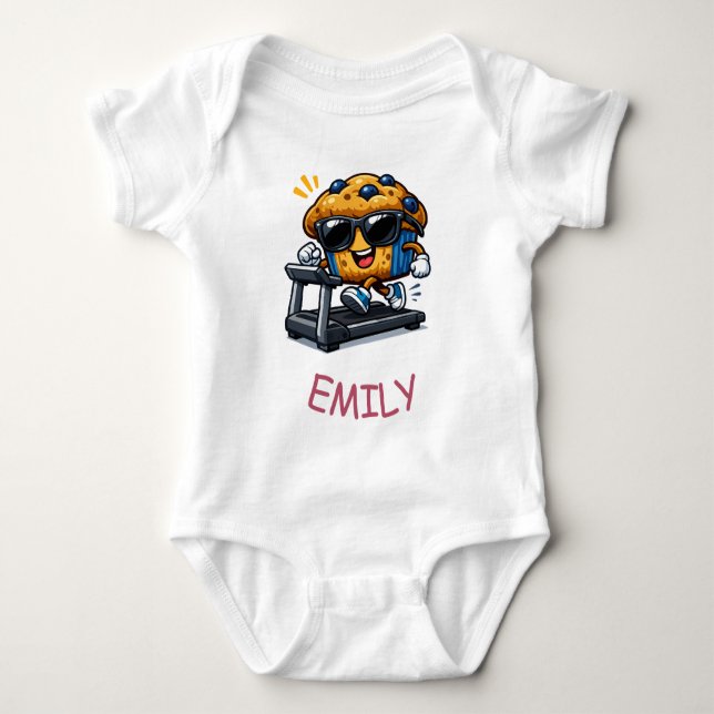 Body Para Bebê Bolo de Trilha (Frente)