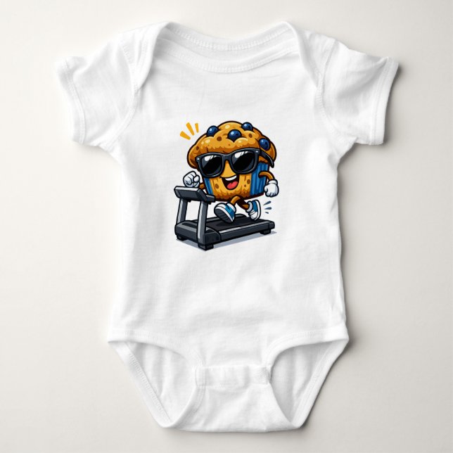 Body Para Bebê Bolo de Trilho (Frente)
