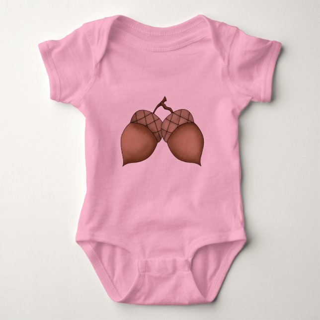 Body Para Bebê Bolotas (Frente)