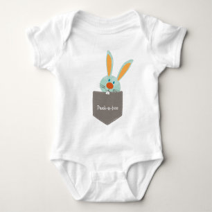Body Para Bebê BOLSO PALS : Coelho 2