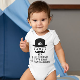 Body Para Bebê Bom Senhor, Eu Acredito Que Quebrei Meus Pantalhõe