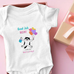 Body Para Bebê Bom Trabalho Mamãe Churrinho Divertido Festa de Be