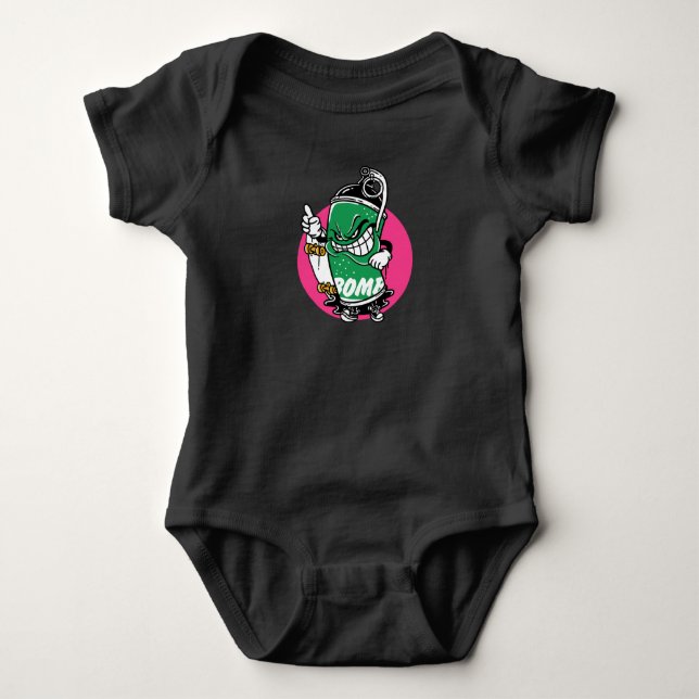Body Para Bebê Bombardeiro (Frente)
