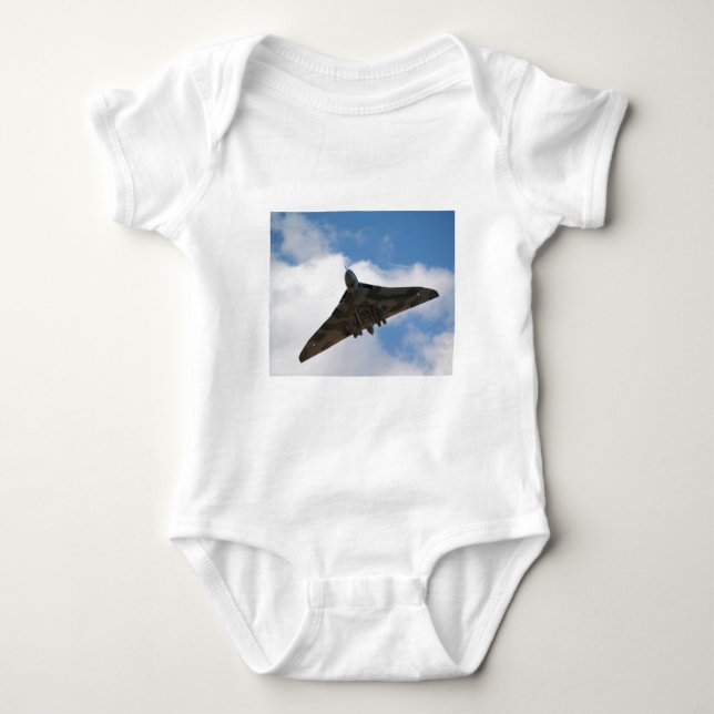 Body Para Bebê Bombardeiro Vulcan (Frente)
