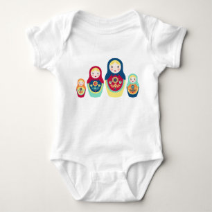 Body Para Bebê Bonecas de Matryoshka