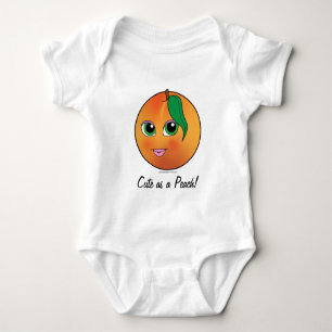 Body Para Bebê Bonita como Pêssego!