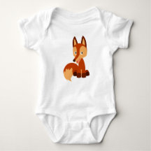 Bonita Cunha Cartoon Fox Baby Bodyfit