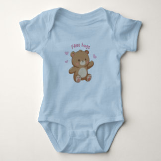 Body Para Bebê Bonitinho De Arame De Urso De Teddy