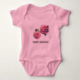 Body Para Bebê Bonito a rosa para seu pequeno tensor"