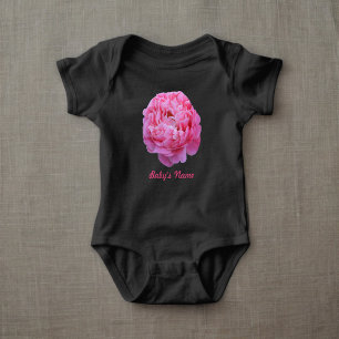 Body Para Bebê Bonito como uma pénia rosa