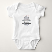 Bonito Hippo Baby Bodyfit