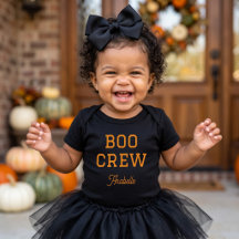 Boo Crew Monograma de Halloween