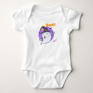 Body Para Bebê Boo Ghost Criança Creeper