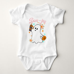 Body Para Bebê Boo-Jee Retro Ghost