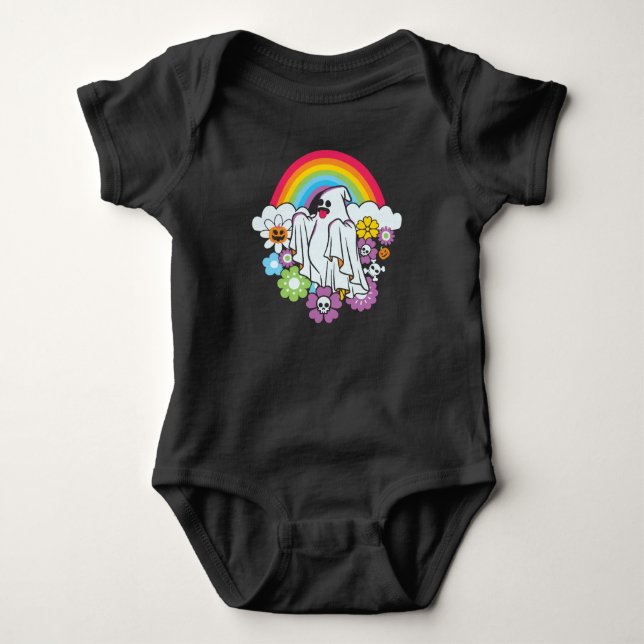 Body Para Bebê Boo Rainbow (Frente)