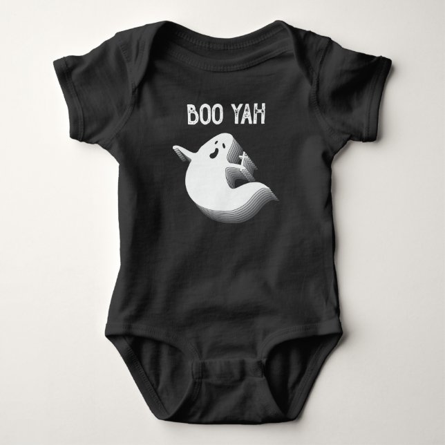 Body Para Bebê Boo Yah (Frente)