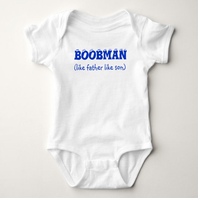 Body Para Bebê Boobman (Frente)