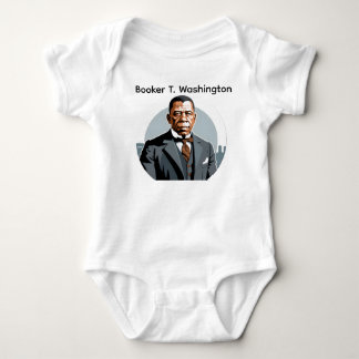Body Para Bebê Booker T. Washington - História Negra