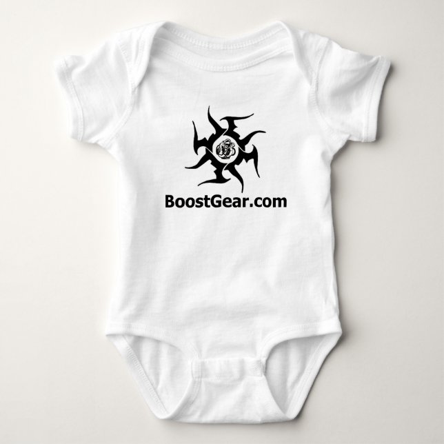 Body Para Bebê BoostGear Turbo tribal (Frente)