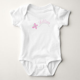 Body Para Bebê Borboleta