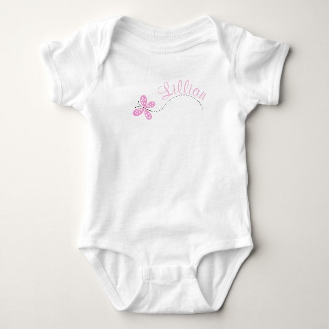 Body Para Bebê Borboleta (Frente)