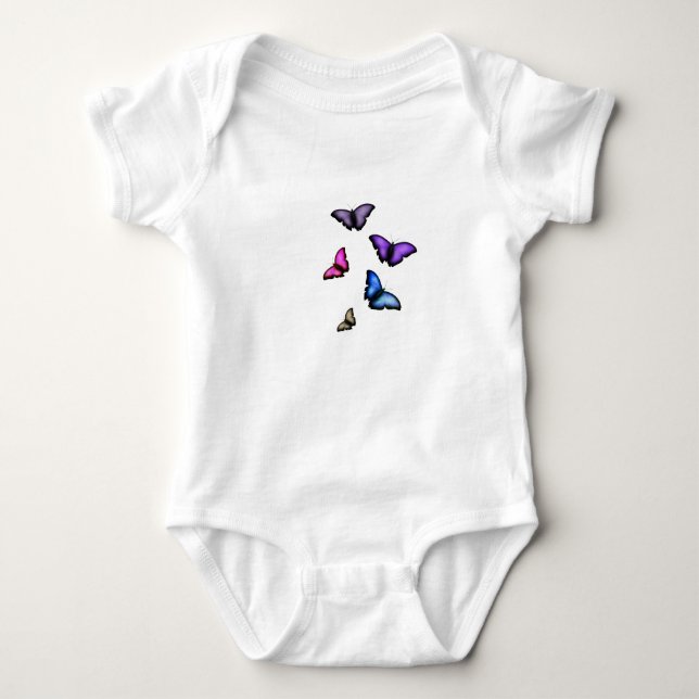 Body Para Bebê Borboleta (Frente)