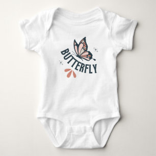 Body Para Bebê Borboleta
