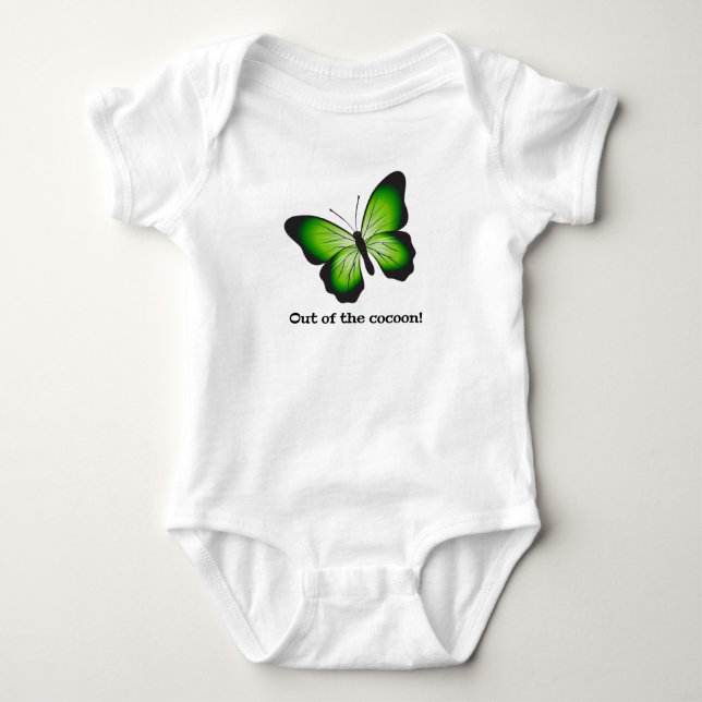 Body Para Bebê Borboleta bebê (Frente)