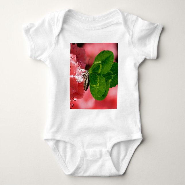 Body Para Bebê Borboleta Sortuda (Frente)