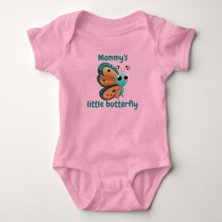Body para bebê borboletinha da mamãe
