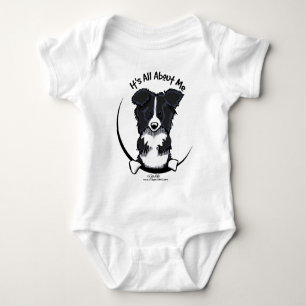Body Para Bebê Border collie seu toda aproximadamente mim