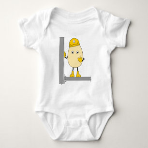 Body Para Bebê Bordo da construção