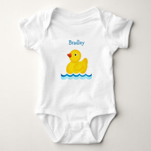 Body Para Bebê Borracha Pato de Borracha Fato de Bebê Personaliz
