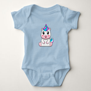 Body Para Bebê Bory baby unicornio