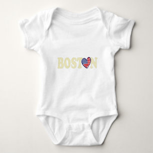 Body Para Bebê Boston Love