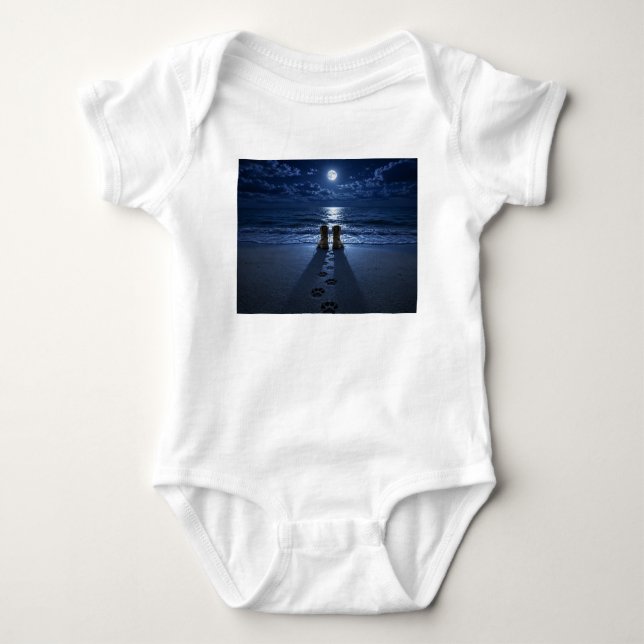 Body Para Bebê BotasNoClaroDoLua (Frente)