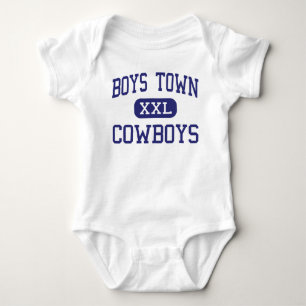 Body Para Bebê Boys Town - Cowboys - High - Boys Town