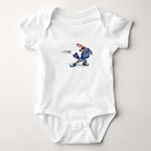 Body Para Bebê Bradley Jay azul