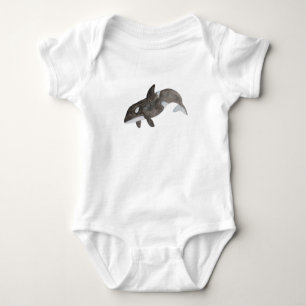 Body Para Bebê Branca Matadora de Orcas