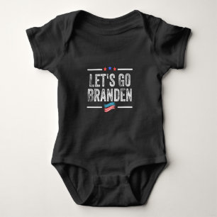 Body Para Bebê branden conservador, bandeira engraçada anti bide