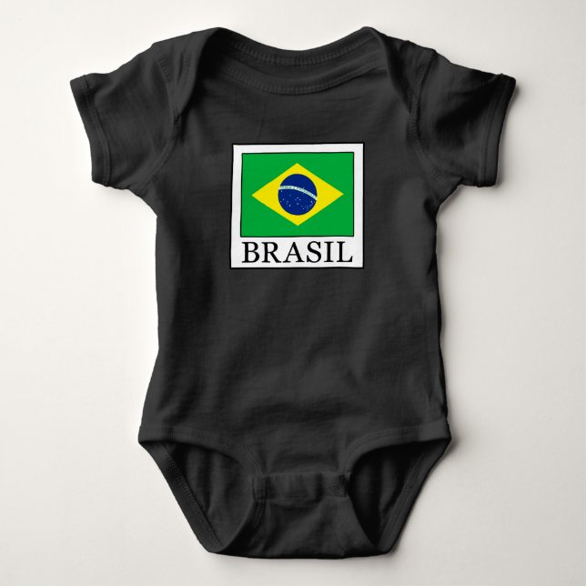 Body Para Bebê Brasil (Frente)