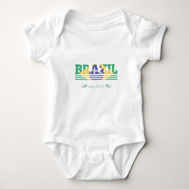 Body Para Bebê BRASIL desde 1822 (Frente)