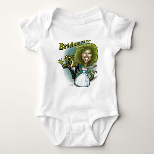 Body Para Bebê Bridezilla (Frente)