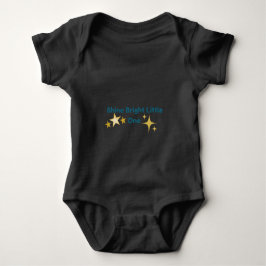 Body Para Bebê Brilhe Forte Pequeno Um Bebê Onesis