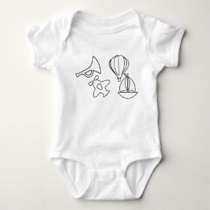Body Para Bebê Brinquedos
