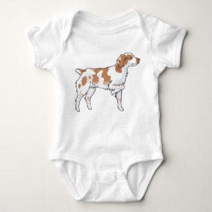 Body Para Bebê Brittany Spaniel
